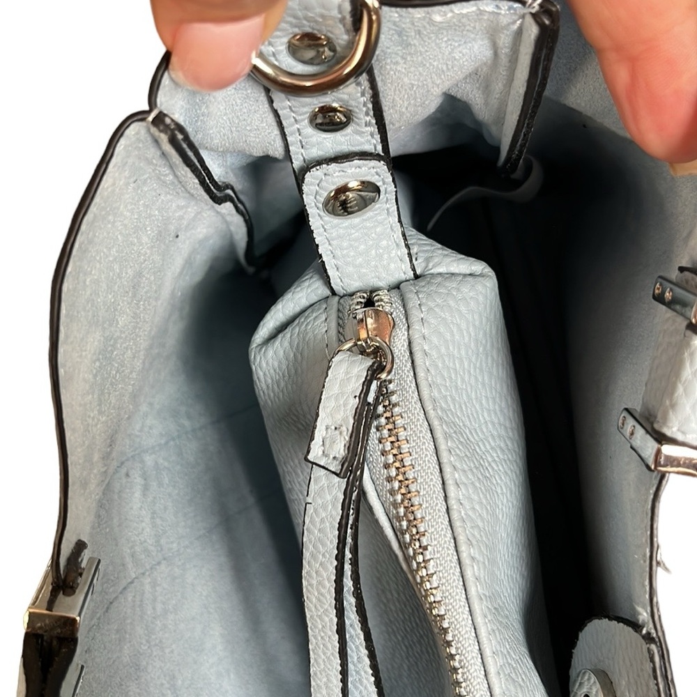 Steve Madden Bparker powder Blue Satchel - Picture 10 of 13